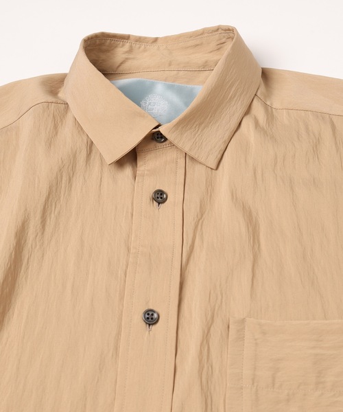 Dulcamara（ドゥルカマラ）の「ショートスリーブBigシャツ-S（シャツ/ブラウス・メンズ・ネイビー/ベージュ/アイボリー・0/1）」の13枚目の写真