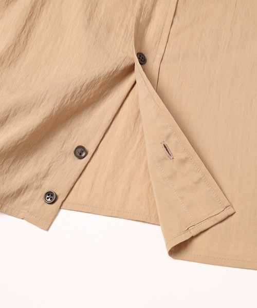 Dulcamara（ドゥルカマラ）の「ショートスリーブBigシャツ-S（シャツ/ブラウス・メンズ・ネイビー/ベージュ/アイボリー・0/1）」の15枚目の写真