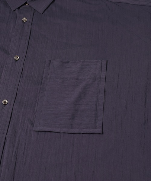 Dulcamara（ドゥルカマラ）の「ショートスリーブBigシャツ-S（シャツ/ブラウス・メンズ・ネイビー/ベージュ/アイボリー・0/1）」の20枚目の写真