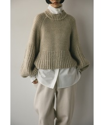 STYLEMIXER | ボリュームスリーブロービングニット(ニット/セーター)