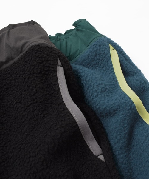 PEN FIELD（ペンフィールド）の「【Penfield】【あったか】ボアフリース・ダブルニーパンツ（その他パンツ・キッズ・グリーン/ブラック・140cm/150cm/160cm/170cm）」の13枚目の写真