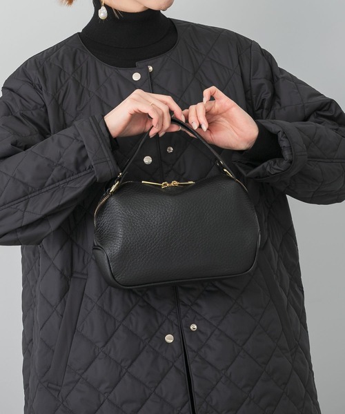 URBAN RESEARCH ROSSO WOMEN(アーバンリサーチ ロッソ)の「AULENTTI 2WAYminiボストンバッグ(ボストンバッグ・レディース・ブラック/ベージュ系その他・-)」の8枚目の写真