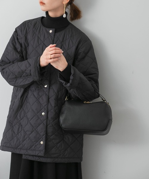 URBAN RESEARCH ROSSO WOMEN(アーバンリサーチ ロッソ)の「AULENTTI 2WAYminiボストンバッグ(ボストンバッグ・レディース・ブラック/ベージュ系その他・-)」の9枚目の写真