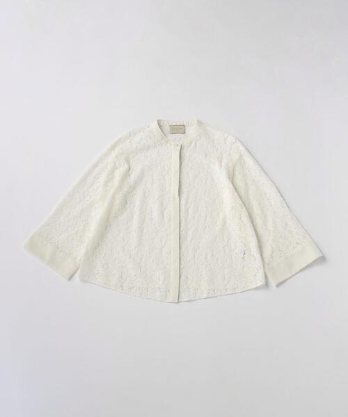 【UNITED ARROWS】レースコンビブラウス UNITED ARROWS（ユナイテッドアローズ）の「レース コンビ