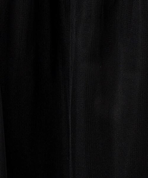 OPAQUE.CLIP（オペークドットクリップ）の「◆裾フリルチュールティアードスカート【洗濯機洗い可】（スカート・レディース・ブラック/チャコールグレー・40/38）」の10枚目の写真