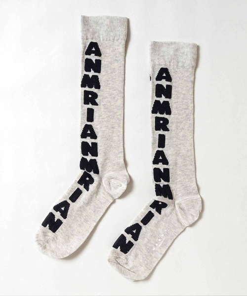 MARNI（マルニ）の「MARNI（マルニ）Kids & Junior ブランドロゴソックス（ソックス/靴下・キッズ・ホワイト/グレー・Ⅱ/Ⅲ）」の2枚目の写真