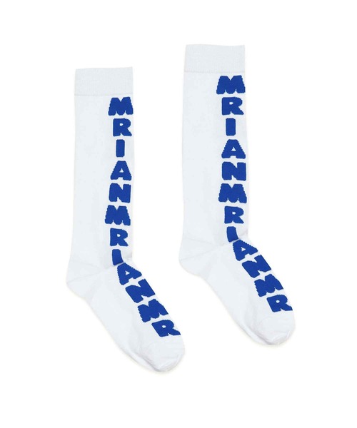 MARNI（マルニ）の「MARNI（マルニ）Kids & Junior ブランドロゴソックス（ソックス/靴下・キッズ・ホワイト/グレー・Ⅱ/Ⅲ）」の3枚目の写真