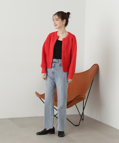 N.（N. Natural Beauty Basic）（エヌエヌナチュラルビューティーベーシック）の「◆テレコキャミソール（キャミソール・レディース・ブラック/オフホワイト/ベージュ・MEDIUM）」の13枚目の写真