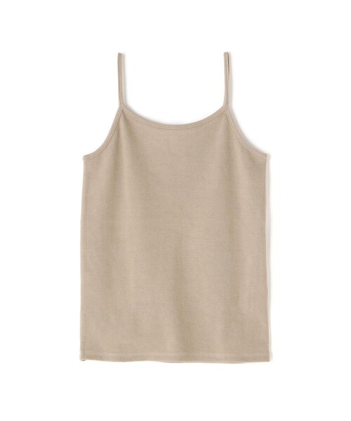 N.（N. Natural Beauty Basic）（エヌエヌナチュラルビューティーベーシック）の「◆テレコキャミソール（キャミソール・レディース・ブラック/オフホワイト/ベージュ・MEDIUM）」の6枚目の写真