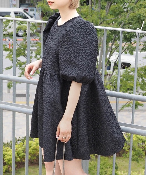 tiptop（ティップトップ）の「半袖チュニック（チュニック・レディース・ブラック・FREE）」の12枚目の写真