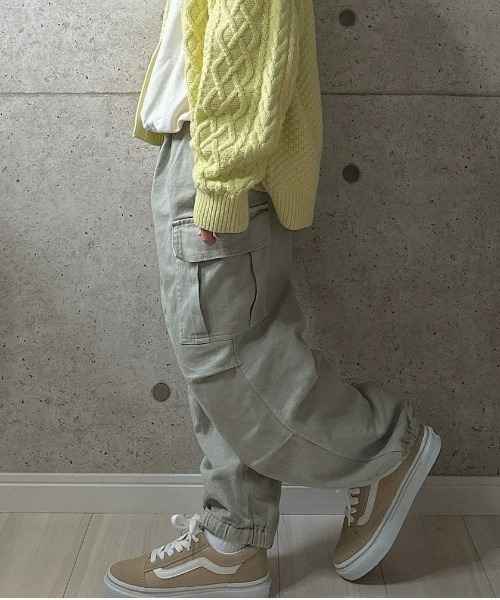 CIAOPANIC TYPY(チャオパニックティピー)の「【WEB限定】【KIDS】【TYPY DENIM】甘織カーゴデニムパンツ(カーゴパンツ・キッズ・サックスブルー/ネイビー/ベージュ・SMALL/MEDIUM/LARGE/X-LARGE/XX-LARGE)」の9枚目の写真
