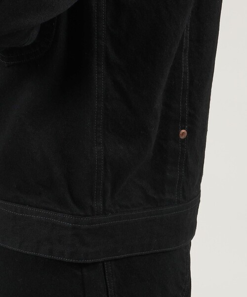 Lee(リー)の「【別注】Lee COWBOY JACKET コットンカシミヤ ワンウォッシュ デニムジャケット(デニムジャケット・メンズ・ブラック/ネイビー・38/36/40)」の10枚目の写真