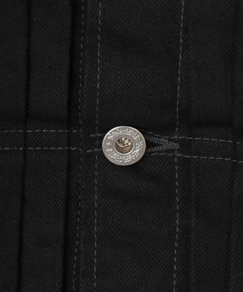 Lee(リー)の「【別注】Lee COWBOY JACKET コットンカシミヤ ワンウォッシュ デニムジャケット(デニムジャケット・メンズ・ブラック/ネイビー・38/36/40)」の11枚目の写真