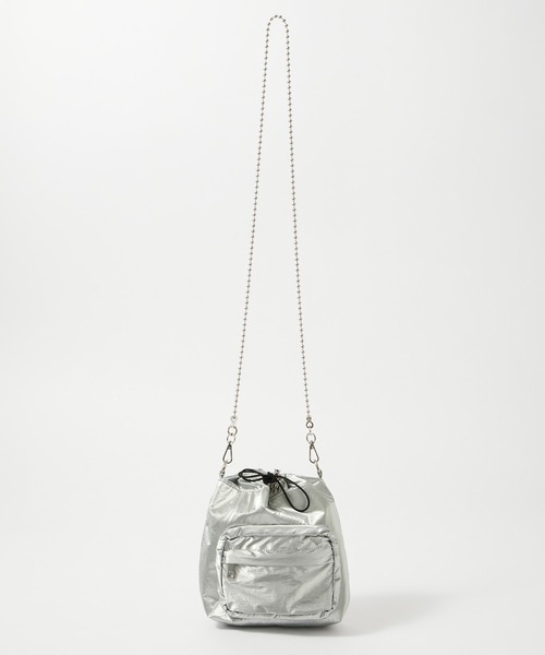 forksy.(フォルクシー)の「【forksy.】ボールチェーンミニショルダー(ショルダーバッグ・レディース・ブラック/アイボリー/シルバー/ライム・FREE)」の18枚目の写真