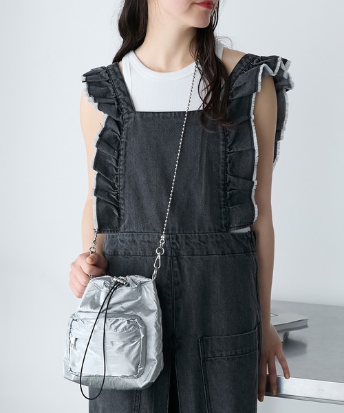 forksy.】ボールチェーンミニショルダー（ショルダーバッグ