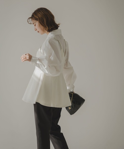 rectangle(レクタングル)の「キルティングチェーンバッグ(ショルダーバッグ・レディース・アイボリー/ブラック・FREE)」の19枚目の写真