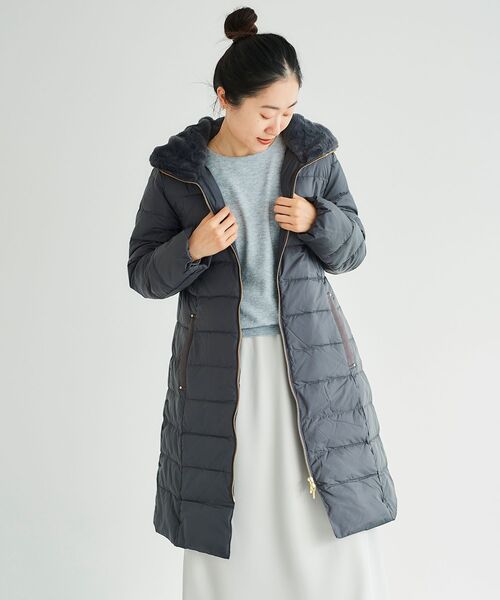 le.coeur blanc(ルクールブラン)の「高密度タフタファーフード le.coeur blanc(ルクールブラン)の「高密度タフタファーフード