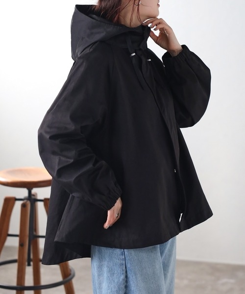 Fizz（フィズ）の「【Fizz/フィズ】　フレアーカットマウンテンパーカー（マウンテンパーカー・レディース・アイボリー/ブラック/ベージュ・M）」の17枚目の写真