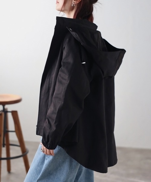 Fizz（フィズ）の「【Fizz/フィズ】　フレアーカットマウンテンパーカー（マウンテンパーカー・レディース・アイボリー/ブラック/ベージュ・M）」の18枚目の写真