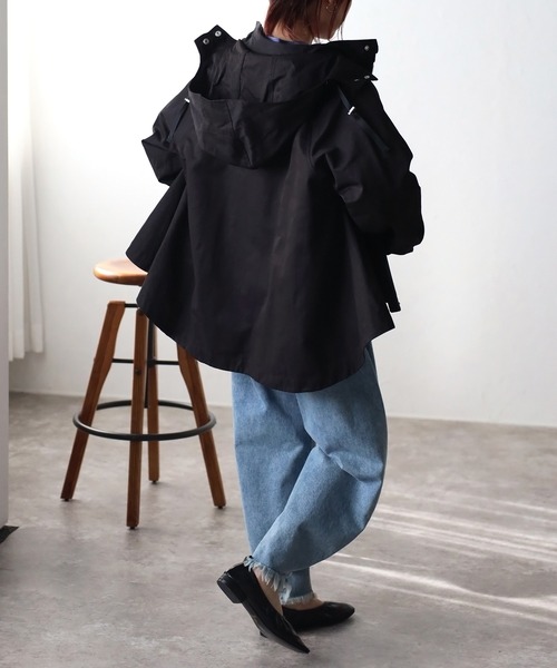 Fizz（フィズ）の「【Fizz/フィズ】　フレアーカットマウンテンパーカー（マウンテンパーカー・レディース・アイボリー/ブラック/ベージュ・M）」の15枚目の写真