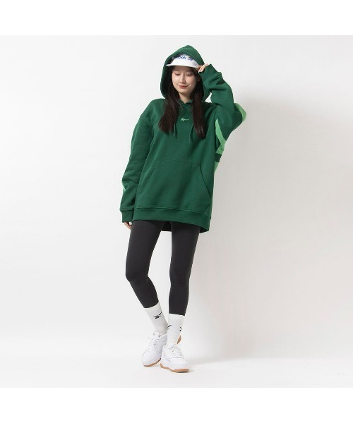 Reebok(リーボック)の「クラシック ビッグベクター フーディー / CLASSIC BV HOODIE(パーカー・メンズ・ダークグリーン/オフホワイト・LARGE/MEDIUM/SMALL/XX-LARGE/X-LARGE)」の3枚目の写真