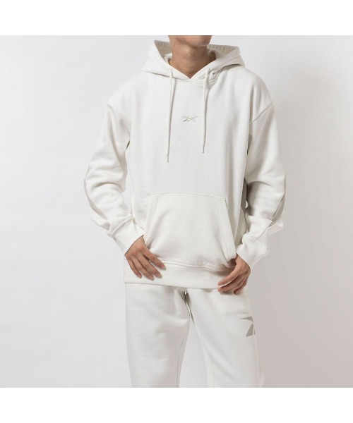 Reebok(リーボック)の「クラシック ビッグベクター フーディー / CLASSIC BV HOODIE(パーカー・メンズ・ダークグリーン/オフホワイト・LARGE/MEDIUM/SMALL/XX-LARGE/X-LARGE)」の12枚目の写真