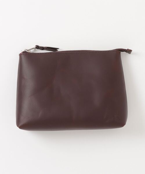 Raffine（ラフィネ）の「Raffine ラフィネ オイルレザー マルチポーチMEDIUM(SB-110)（クラッチバッグ・メンズ・ブラック/ブラック×レッド/ブラウン系その他/ブラック×ブルー/その他1/その他2/その他3/ブラウン/ダークブラウン・FREE）」の7枚目の写真