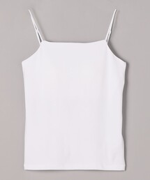 coen | カップ付きベア天竺スクエアキャミソール(キャミソール)