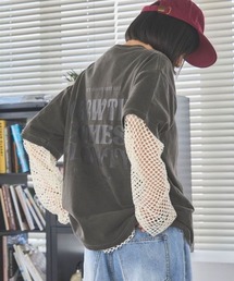 PBLIM | PBLIM/メッシュオーバートップス(Tシャツ/カットソー)