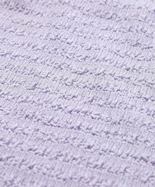 X-girl（エックスガール）の「SHIRRED CAMISOLE（キャミソール・レディース・ホワイト/ライトパープル・S/M）」の12枚目の写真