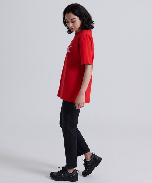 Eddie Bauer（エディーバウアー）の「ロゴ 半袖Tシャツ（Tシャツ/カットソー・メンズ・ホワイト/ブラック/ダークブルー/ダークオリーブ/ボルドー・XL/L/M/XS/S/XXL）」の18枚目の写真