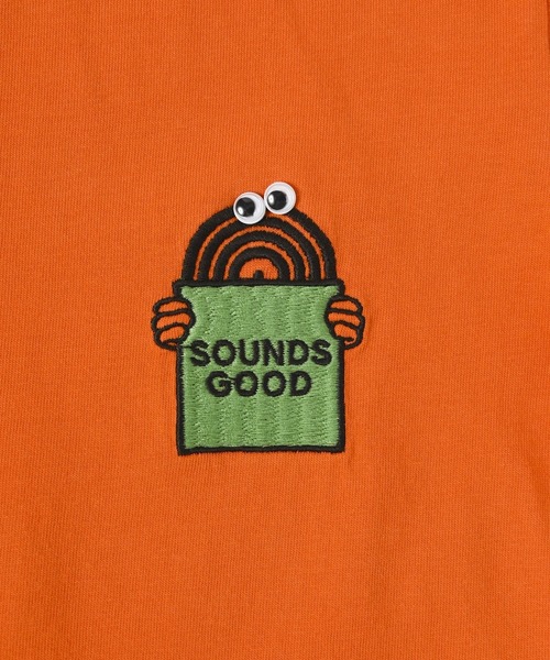 Ocean&Ground(オーシャン&グラウンド)の「プレイフルロゴモチーフTシャツ(80~140cm)(Tシャツ/カットソー・キッズ・ターコイズブルー/ブラック/ライム/キナリ/オレンジ・80/90/95/100/110/120/130/140)」の10枚目の写真