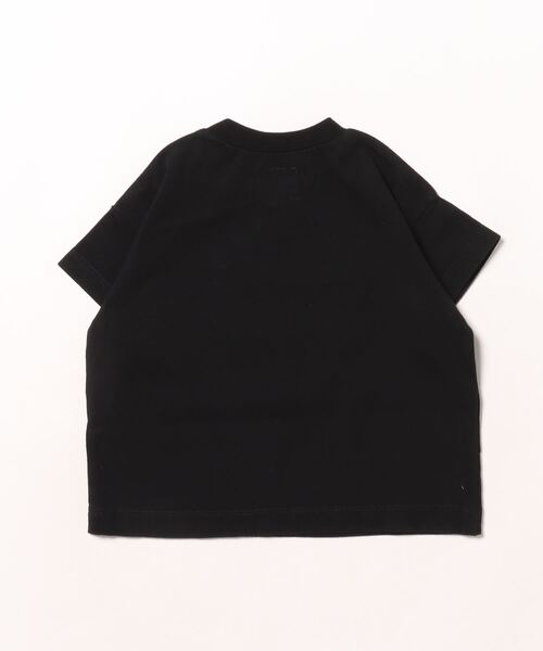 Ocean&Ground(オーシャン&グラウンド)の「プレイフルロゴモチーフTシャツ(80~140cm)(Tシャツ/カットソー・キッズ・ターコイズブルー/ブラック/ライム/キナリ/オレンジ・80/90/95/100/110/120/130/140)」の6枚目の写真