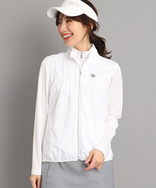 【セール】サイドメッシュ 異素材組み合わせ フルジップベスト（ベスト）｜adabat（アダバット）