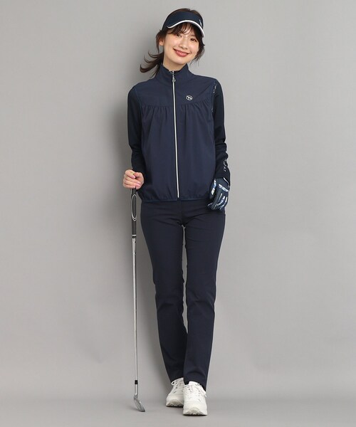 【セール】サイドメッシュ 異素材組み合わせ フルジップベスト（ベスト）｜adabat（アダバット）