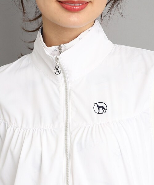 【セール】サイドメッシュ 異素材組み合わせ フルジップベスト（ベスト）｜adabat（アダバット）