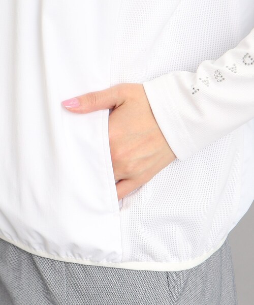 【セール】サイドメッシュ 異素材組み合わせ フルジップベスト（ベスト）｜adabat（アダバット）