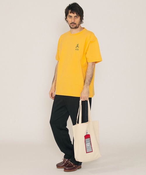 SILAS(サイラス)の「SILASxMAW MikeL S/S TEE(Tシャツ/カットソー・メンズ・イエロー/ホワイト/ブラック・XL/L/M)」の9枚目の写真