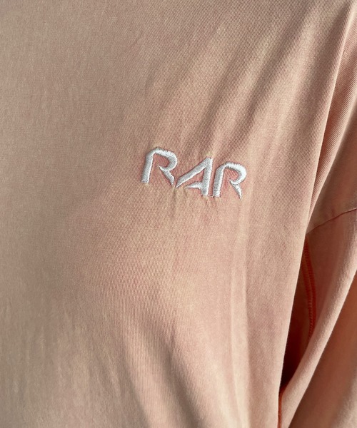 ROGER AND RAW(ロジャーアンドロウ)の「バックサテン刺繍ロングスリーブT(Tシャツ/カットソー・レディース・ピンク/ブラック/ホワイト・FREE)」の8枚目の写真