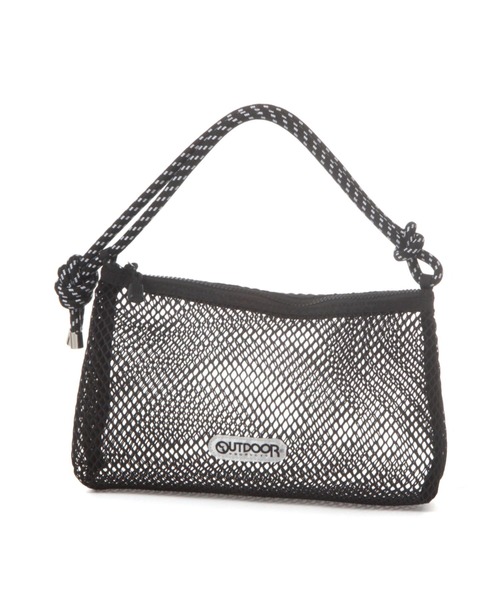 OUTDOOR PRODUCTS(アウトドアプロダクツ)の「【HEREIAM/OUTDOOR】メッシュミニショルダー(ショルダーバッグ・レディース・ブラック/レッド/ホワイト・FREE)」の19枚目の写真