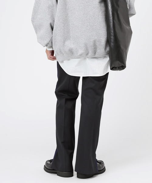 AP STUDIO（エーピーストゥディオ）の「T/W サイドラインパンツ（スラックス・レディース・ブラック/ネイビー・34/36/38）」の22枚目の写真