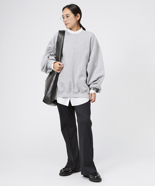 AP STUDIO（エーピーストゥディオ）の「T/W サイドラインパンツ（スラックス・レディース・ブラック/ネイビー・34/36/38）」の21枚目の写真