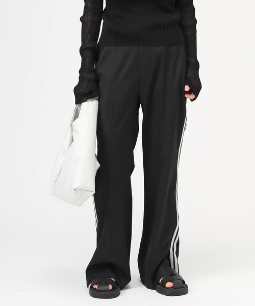 AP STUDIO（エーピーストゥディオ）の「T/W サイドラインパンツ（スラックス・レディース・ブラック/ネイビー・34/36/38）」の15枚目の写真