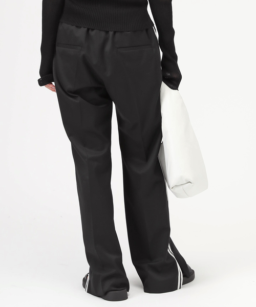 AP STUDIO（エーピーストゥディオ）の「T/W サイドラインパンツ（スラックス・レディース・ブラック/ネイビー・34/36/38）」の13枚目の写真