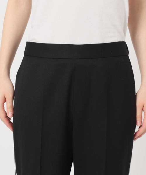 AP STUDIO（エーピーストゥディオ）の「T/W サイドラインパンツ（スラックス・レディース・ブラック/ネイビー・34/36/38）」の4枚目の写真