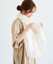 le.coeur blanc | コットン麻ストール(ストール/ショール)