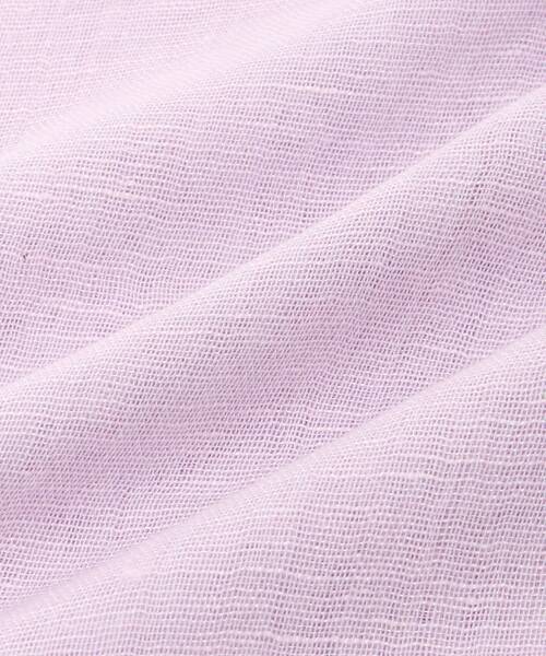 le.coeur blanc（ルクールブラン）の「コットン麻ストール（ストール/ショール・レディース・ライトグレー/ラベンダー/ライトベージュ・FREE）」の7枚目の写真