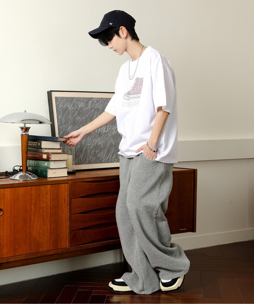 【セール】【neos】CONVERSE コンバース ルーズシルエット 接触冷感 UVカット プレーティング ラインストーン 天竺 ハーフスリーブ Tシャツ(Tシャツ/カットソー)|CONVERSE(コンバース) 【セール】【neos】CONVERSE コンバース ルーズシルエット 接触冷感 UVカット プレーティング ラインストーン 天竺 ハーフスリーブ Tシャツ(Tシャツ/カットソー)|CONVERSE(コンバース)