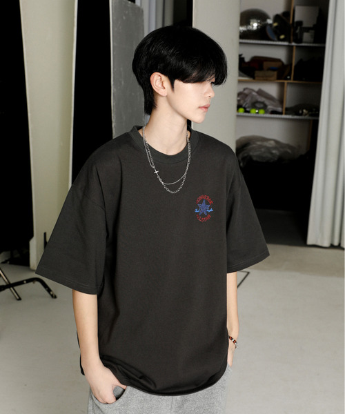 【セール】【neos】CONVERSE コンバース ルーズシルエット 接触冷感 UVカット プレーティング ラインストーン 天竺 ハーフスリーブ Tシャツ(Tシャツ/カットソー)|CONVERSE(コンバース) 【セール】【neos】CONVERSE コンバース ルーズシルエット 接触冷感 UVカット プレーティング ラインストーン 天竺 ハーフスリーブ Tシャツ(Tシャツ/カットソー)|CONVERSE(コンバース)