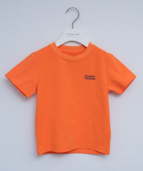 Franklin Climbing（フランクリンクライミング）の「【KIDS】【Franklin Climbing】バックプリント半袖Tee（Tシャツ/カットソー・キッズ・ホワイト/ブラック/オレンジ・LARGE/X-LARGE/XX-LARGE）」の5枚目の写真
